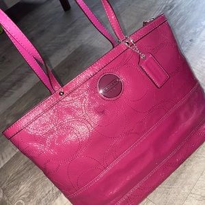 Coach Stitched C Signature purse